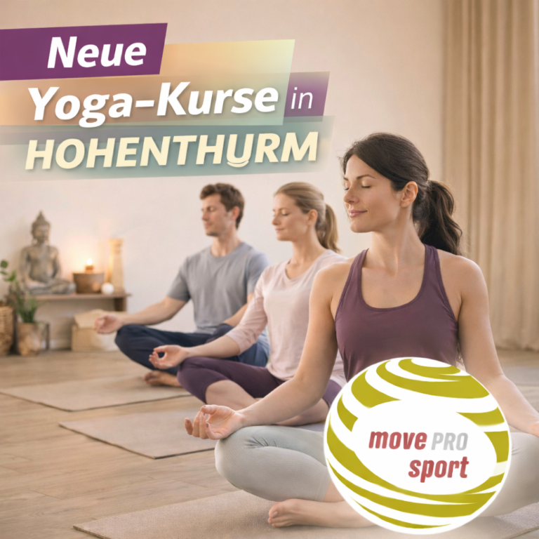 Neue Yoga- und Pilateskurse in Hohenthurm