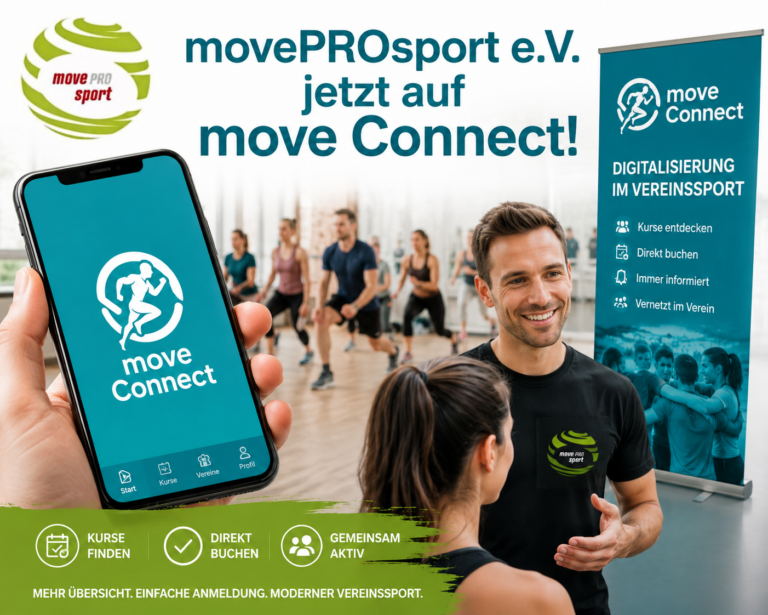 🌐 movePROsport e.V. jetzt auf moveConnect! 📲