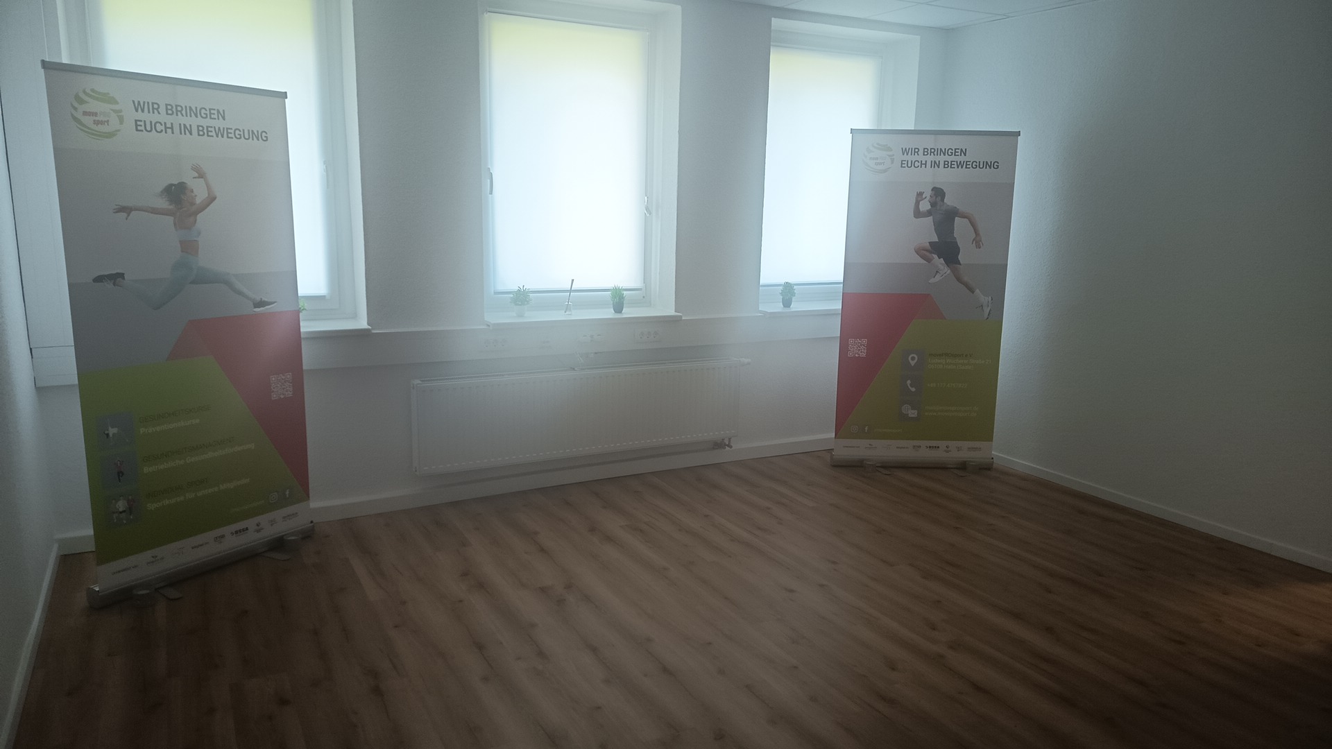 Kursraum von movePROsport in Hohenthurm